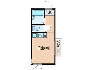 ヴィラ清和園の物件間取画像